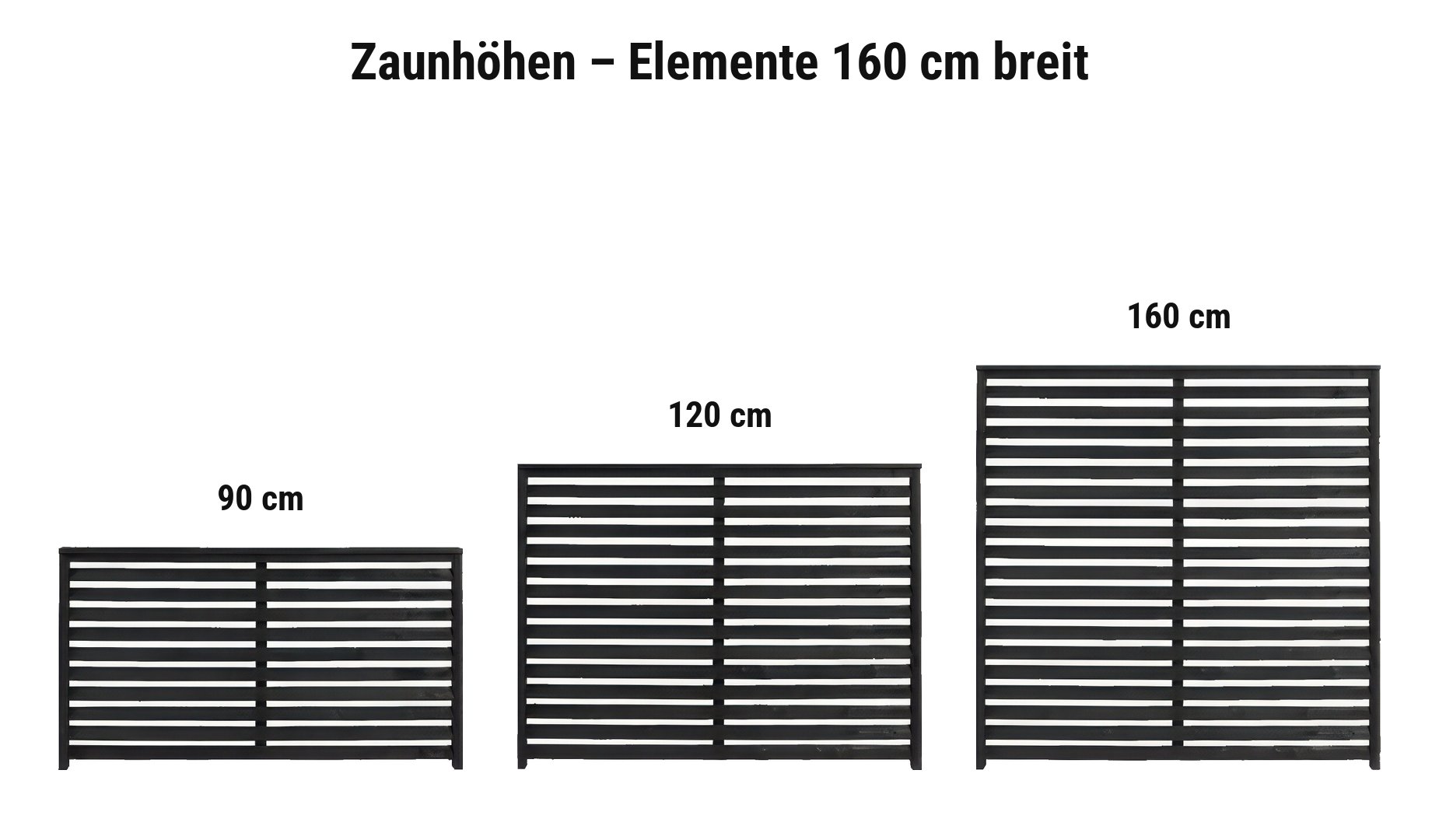 Kyoto: 90 cm, 120 cm, 160 cm