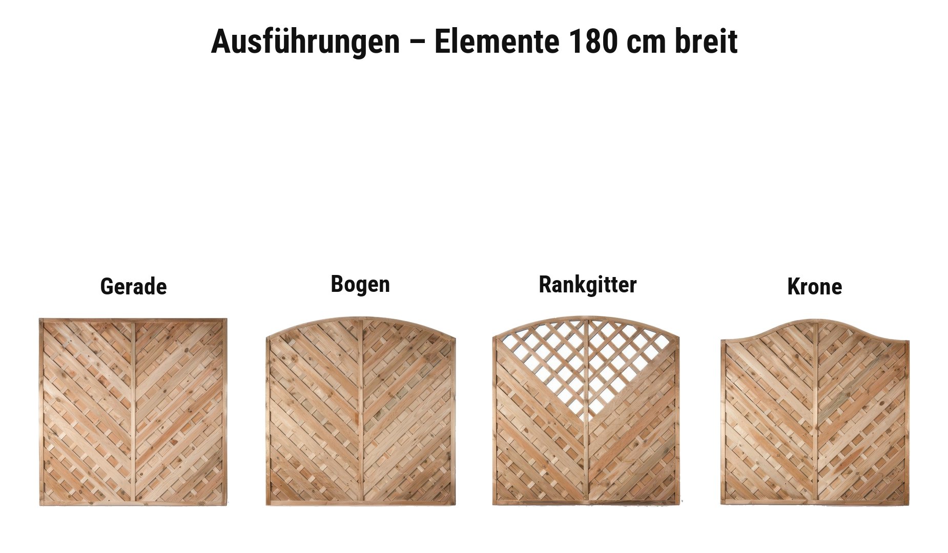 Berlin Diagonal: Gerade, Bogen, Rankgitter, Krone