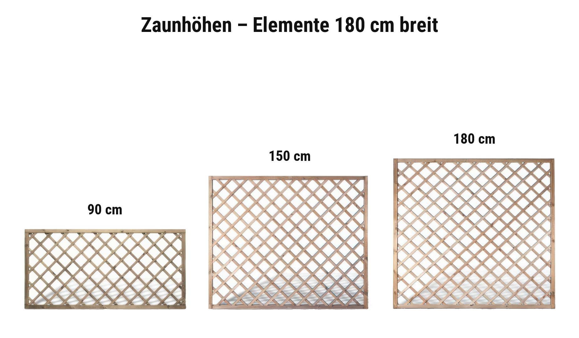 Hiddensee: 90 cm, 150 cm, 180 cm