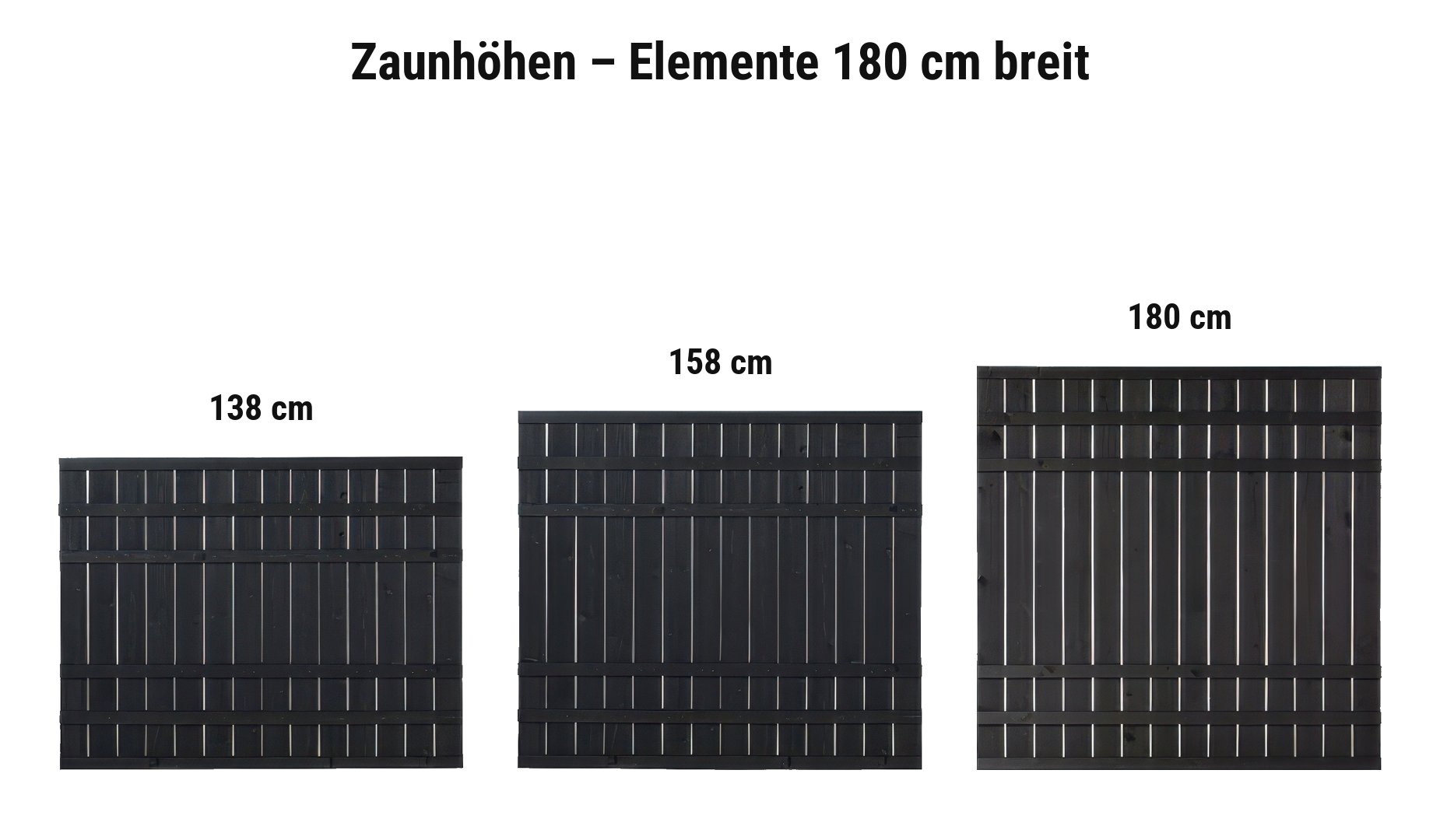 Rustik: 138 cm, 158 cm, 180 cm