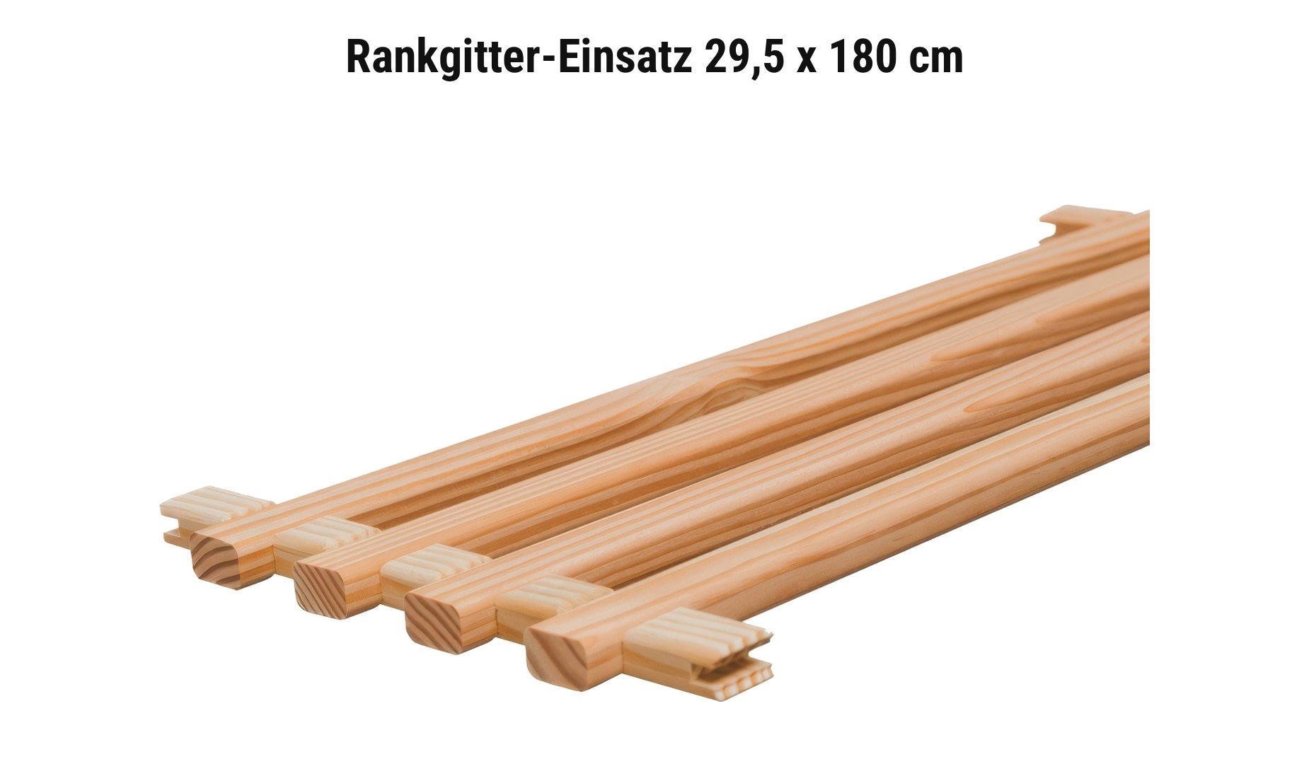 Rankgitter-Einsatz Lugano aus Douglasie, 29,5 x 180 cm