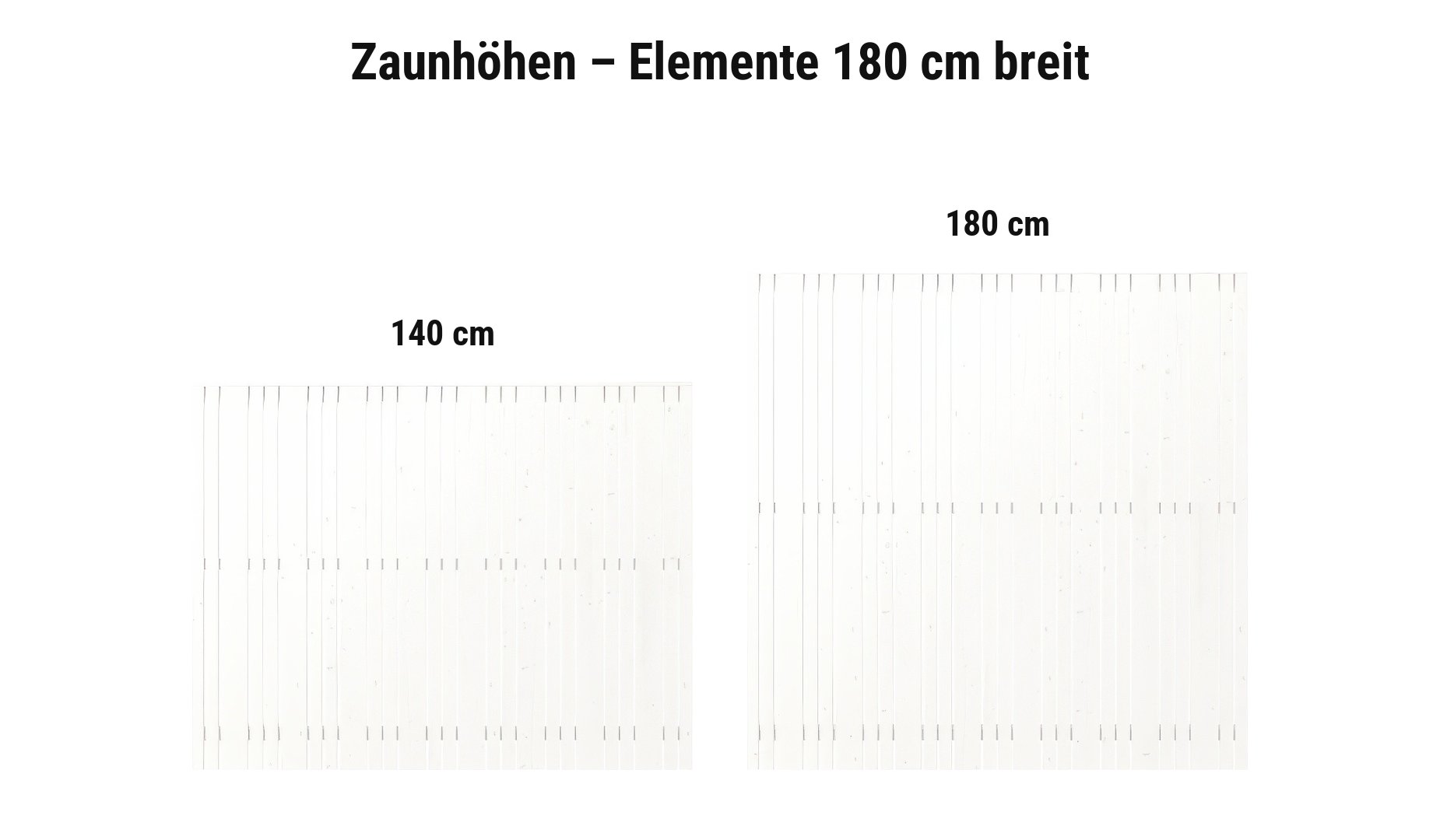 Tangent Weiß: 140 cm, 180 cm