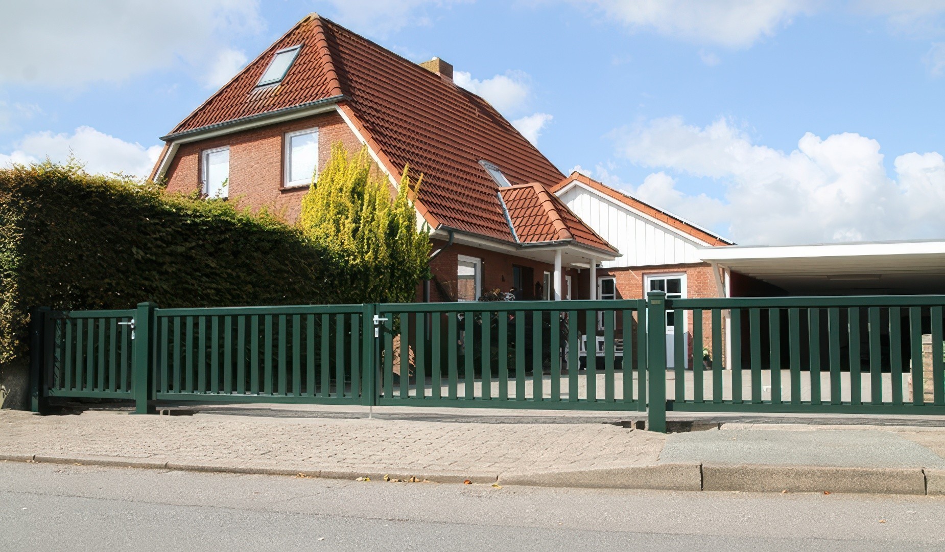 Alu Vorgartenzaun Norderney