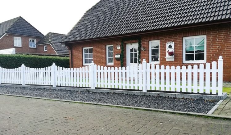 Kunststoff Gartenzäune online kaufen meingartenversand.de