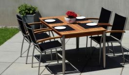 Terrassenmöbel Edelstahl kaufen | meingartenversand.de