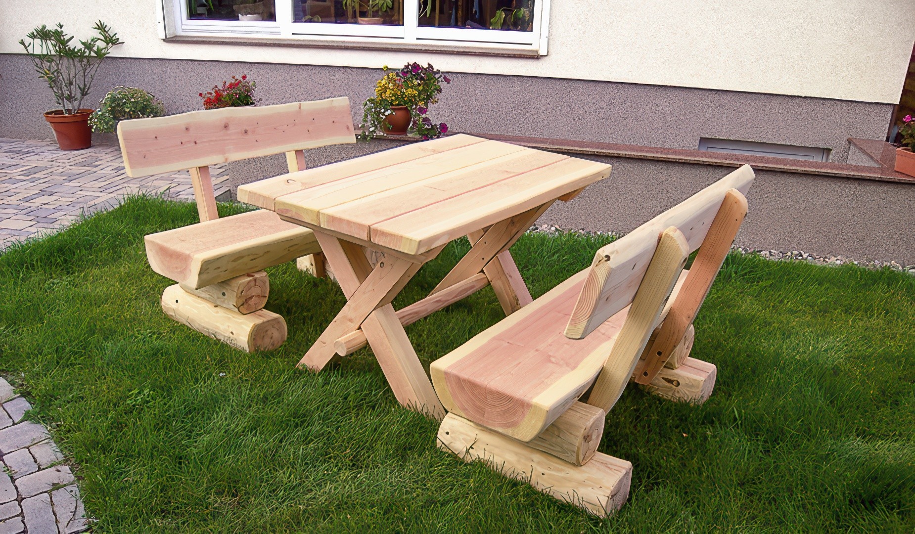 Gartengarnitur Rustikal