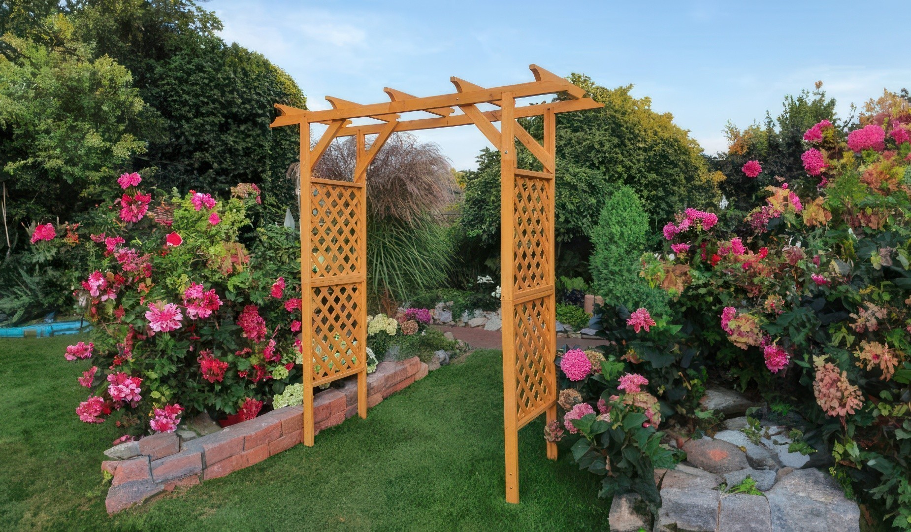 Gartenpergola Kronstadt