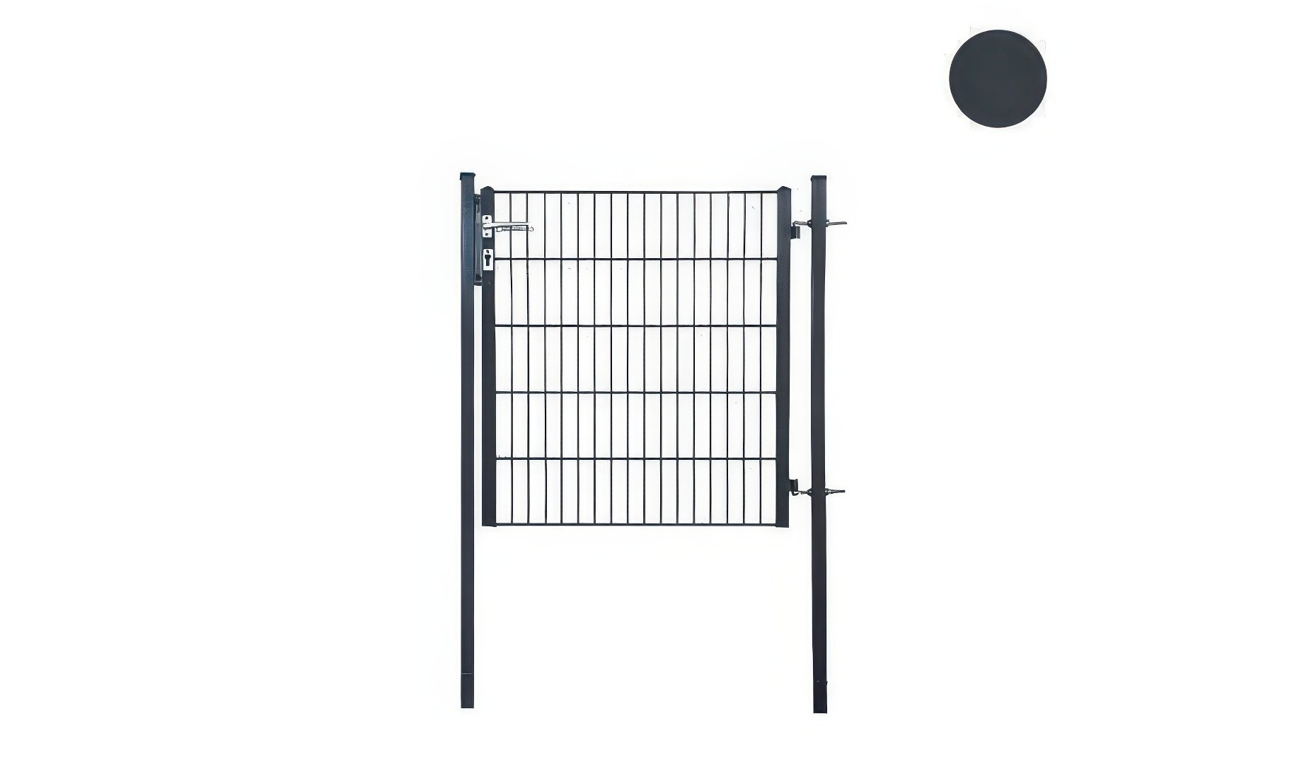 Gartentor Doppelstabmatte Simpaxx