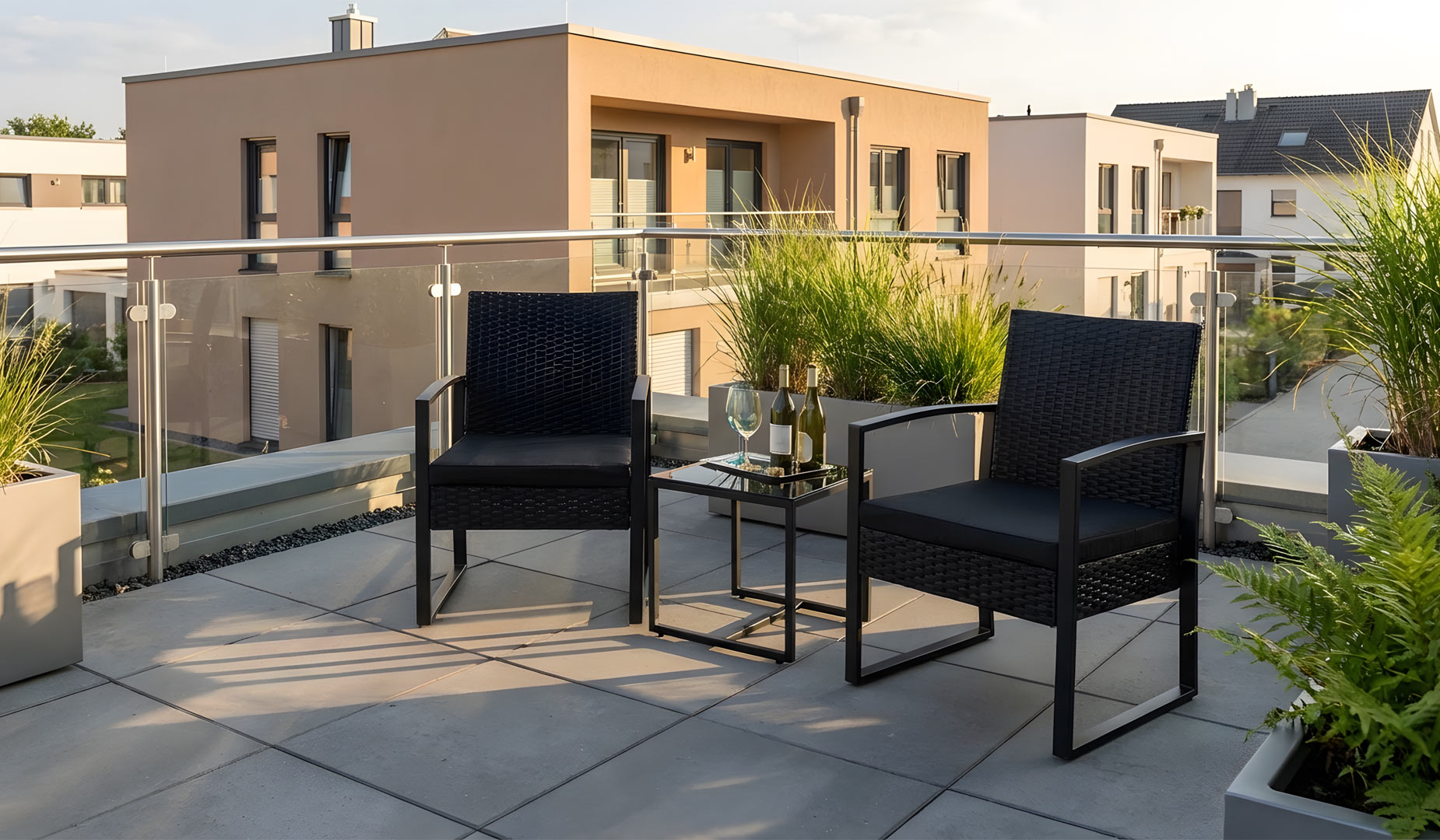 Gartenset Rattan Skala