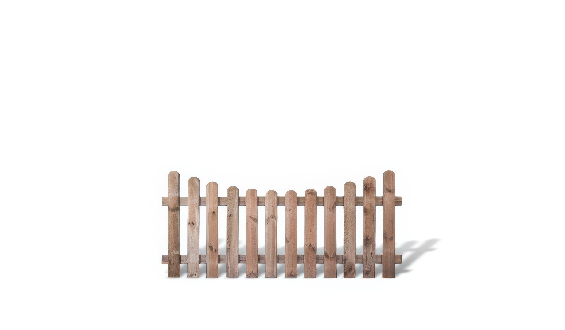 MEIN GARTEN VERSAND G/ünstige Gartenzaun Lattenzaun Zaunelemente im Ma/ß 180 x 60 cm aus Kiefer//Fichte druckimpr/ägniert G/ünstig /& Gut Breite x H/öhe