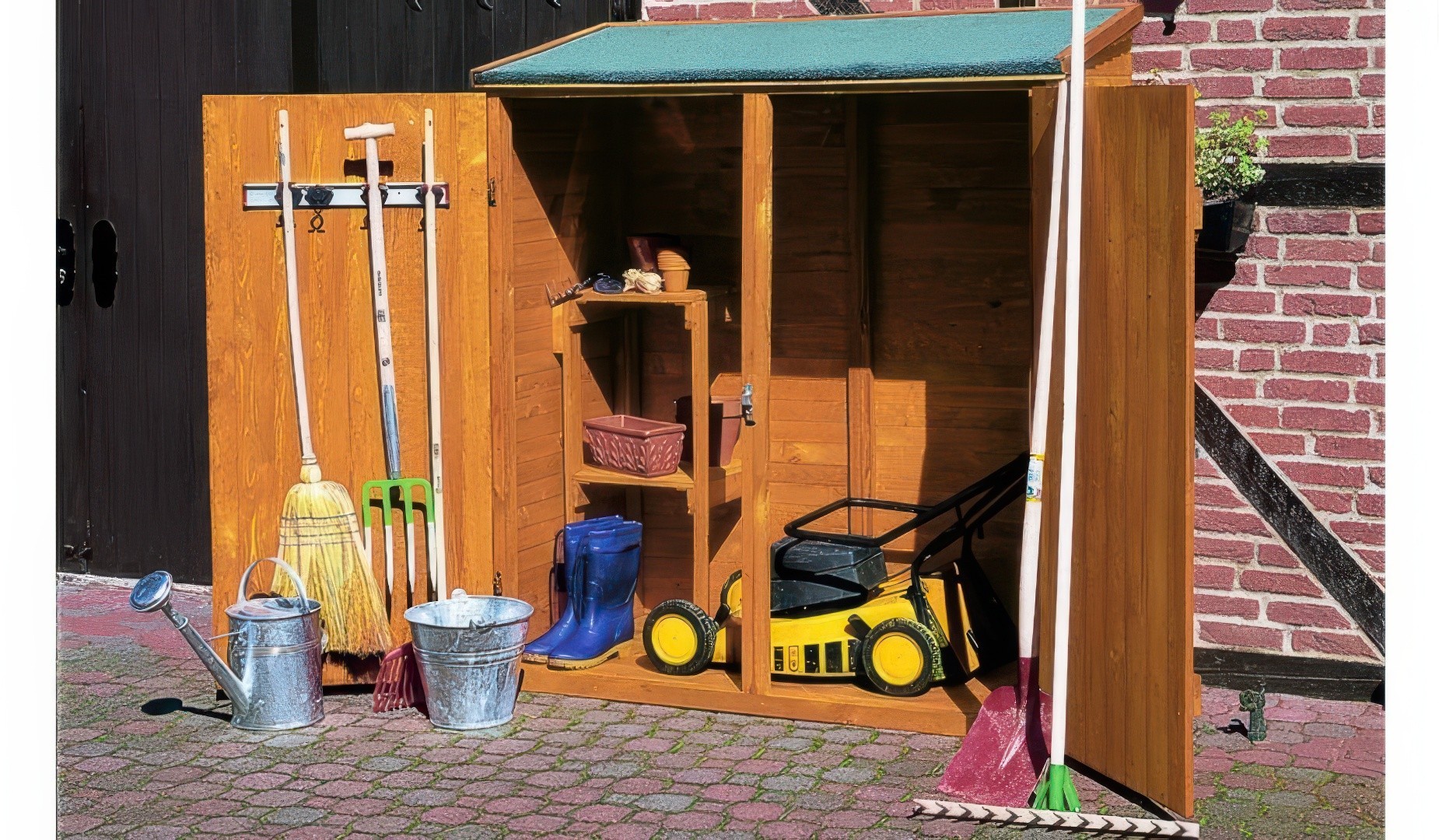 Geräteschrank Holz Klattau