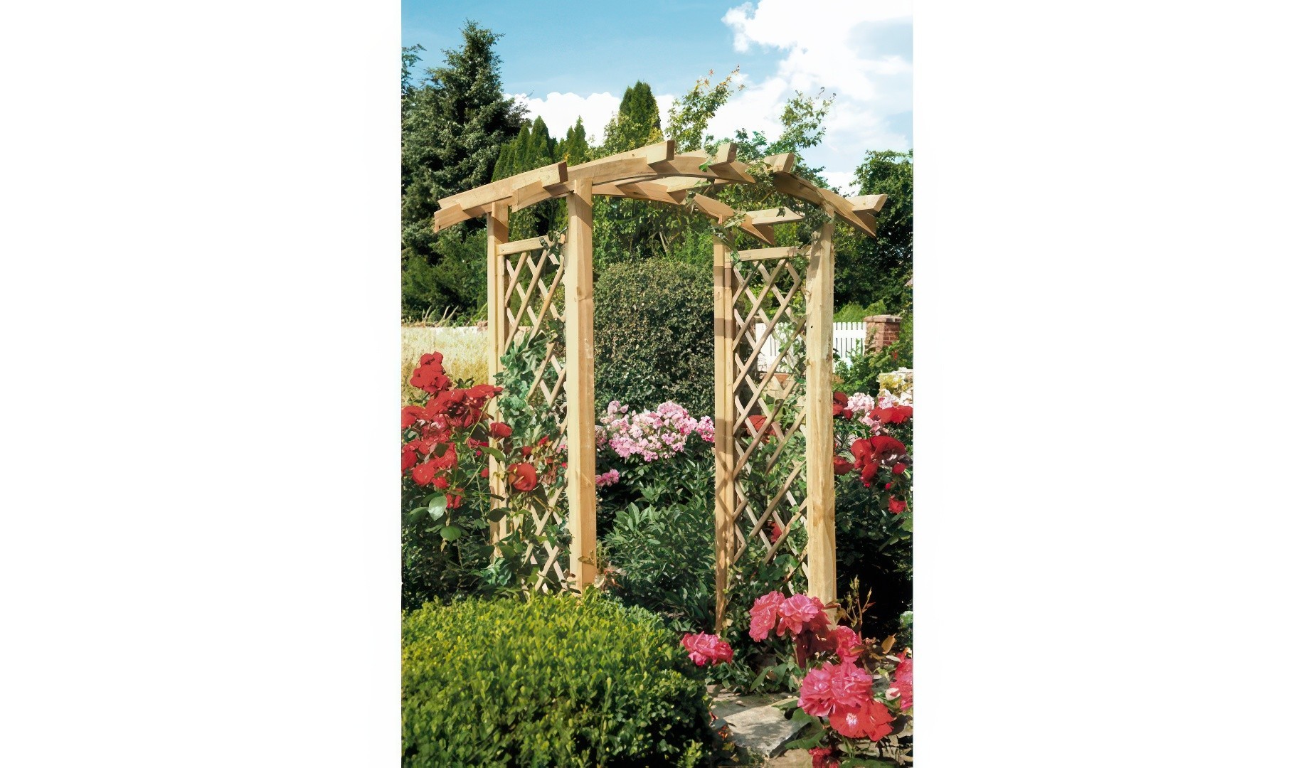 Pergola Entree - Bogen