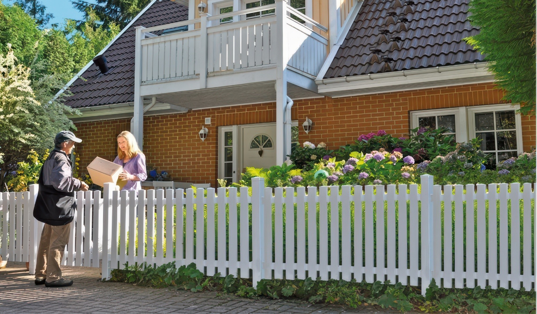 Kunststoffgartenzaun München