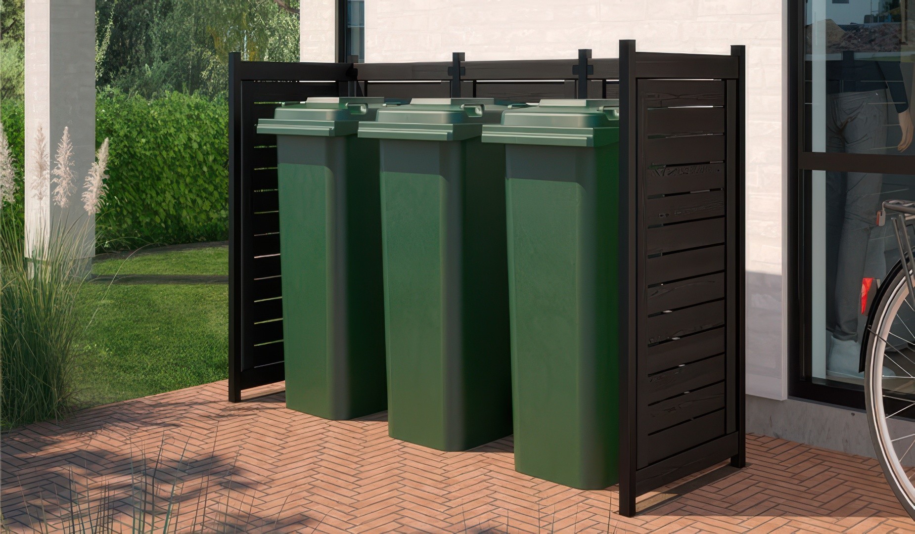 Mülltonnenabtrennung Lund