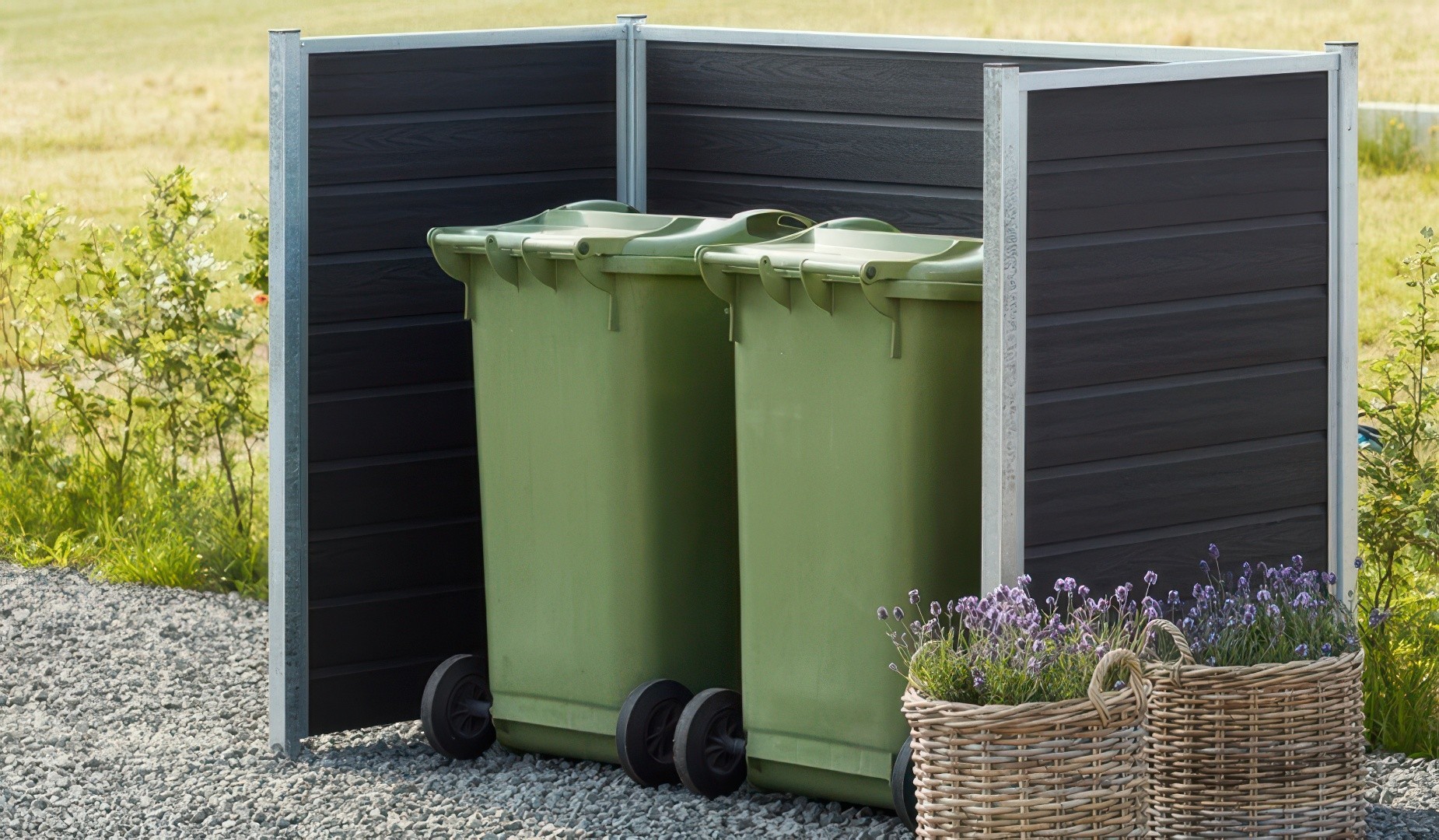 WPC Mülltonnenabtrennung Atura