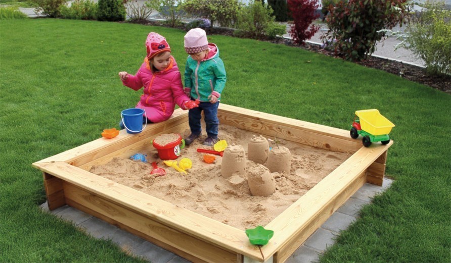 Premium Sandkasten Paul