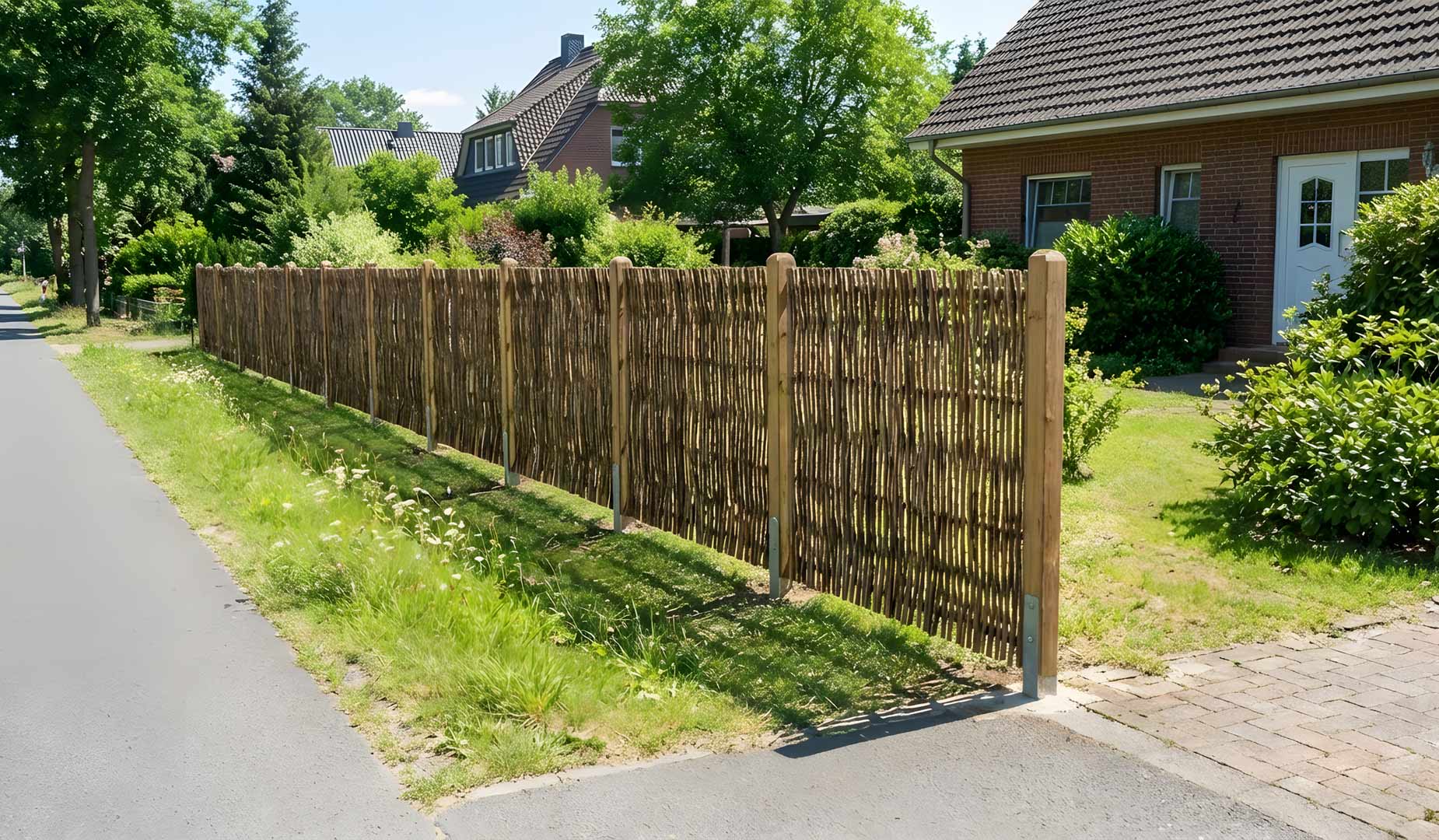 Sichtschutz Haselnuss