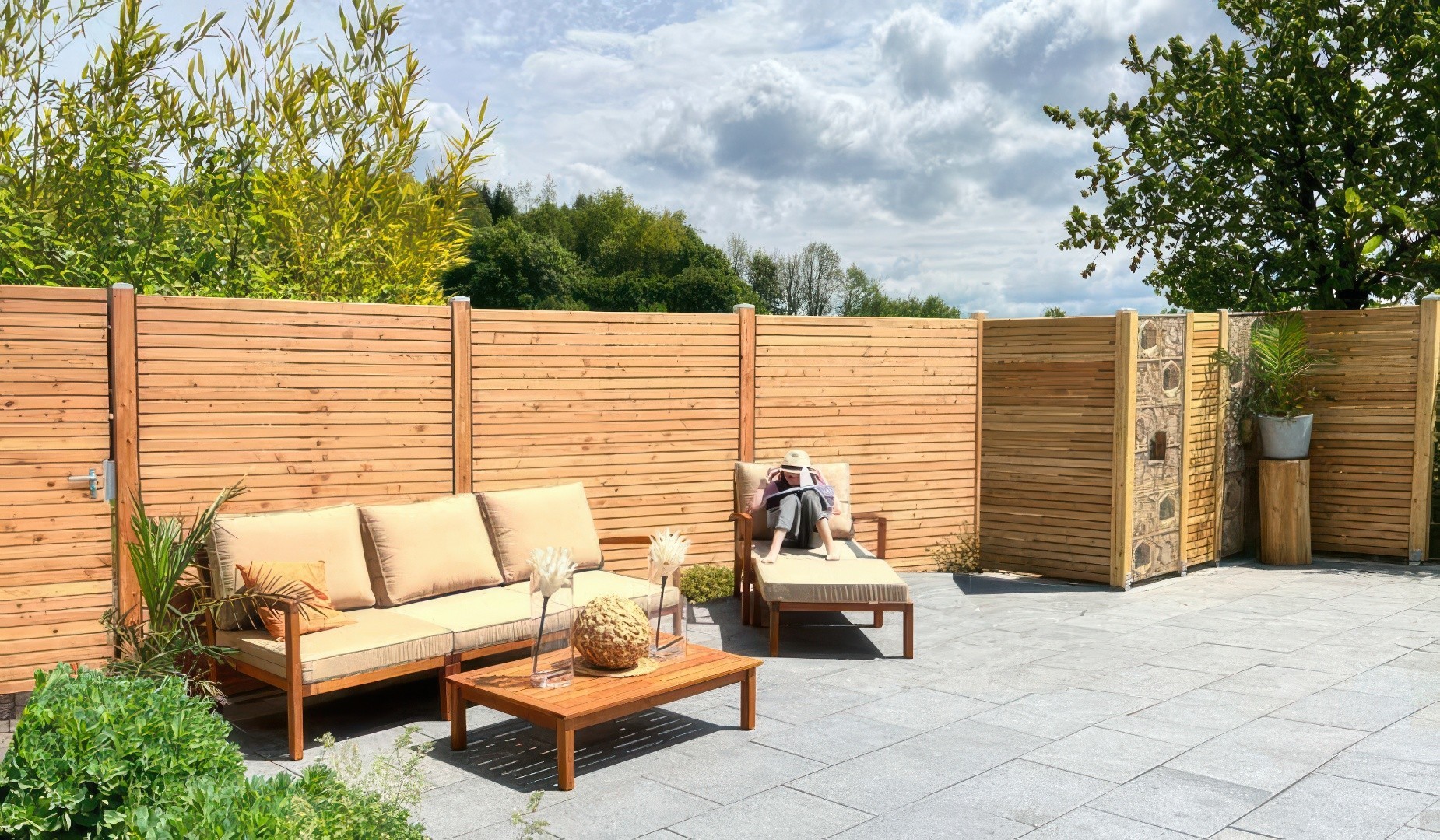 Sichtschutz Rhombus II