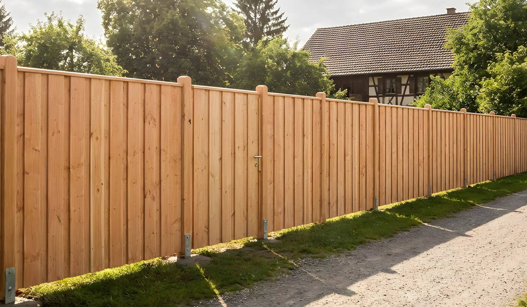 Sichtschutzzaun Douglasie Kriens