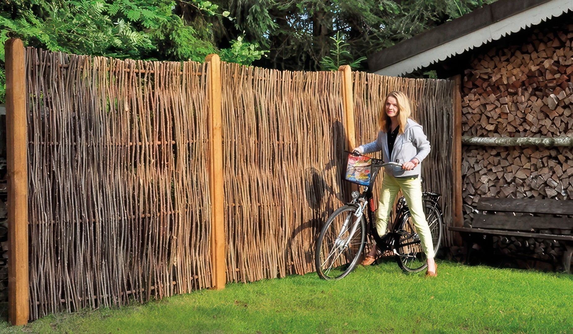 Sichtschutz Haselnuss