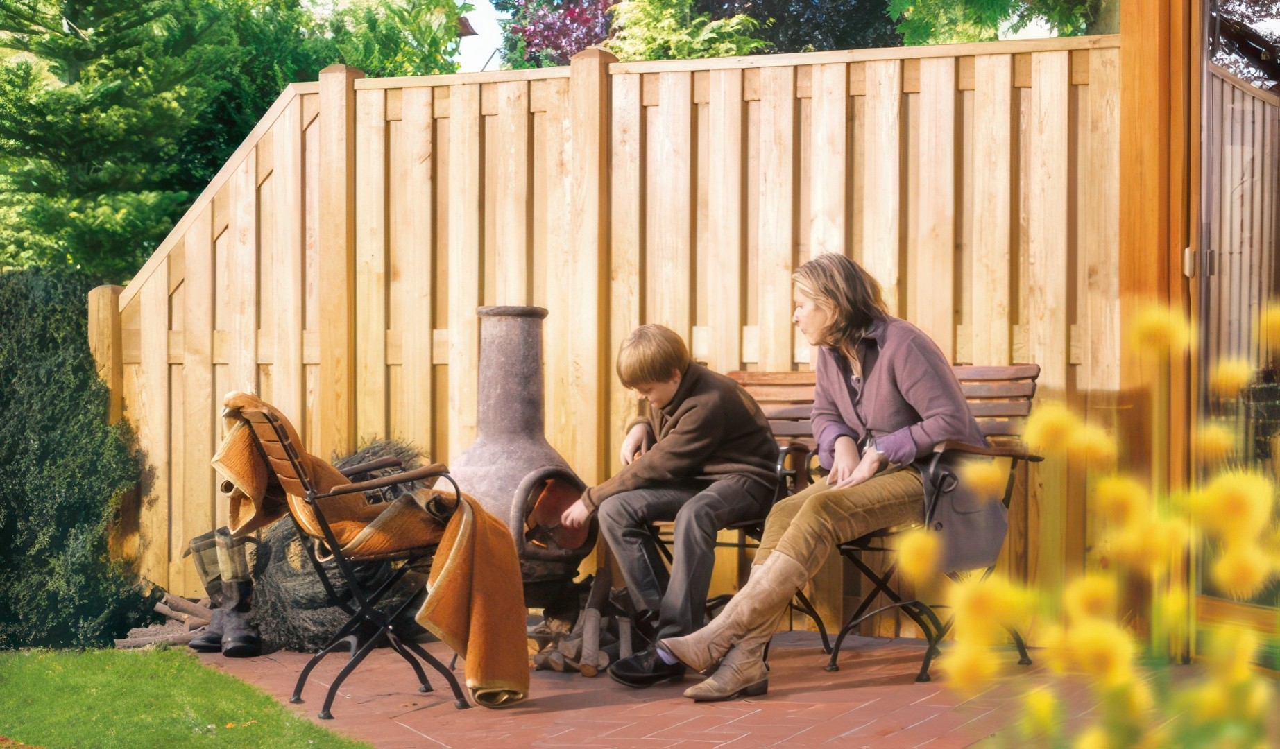 Sichtschutzzaun Newa