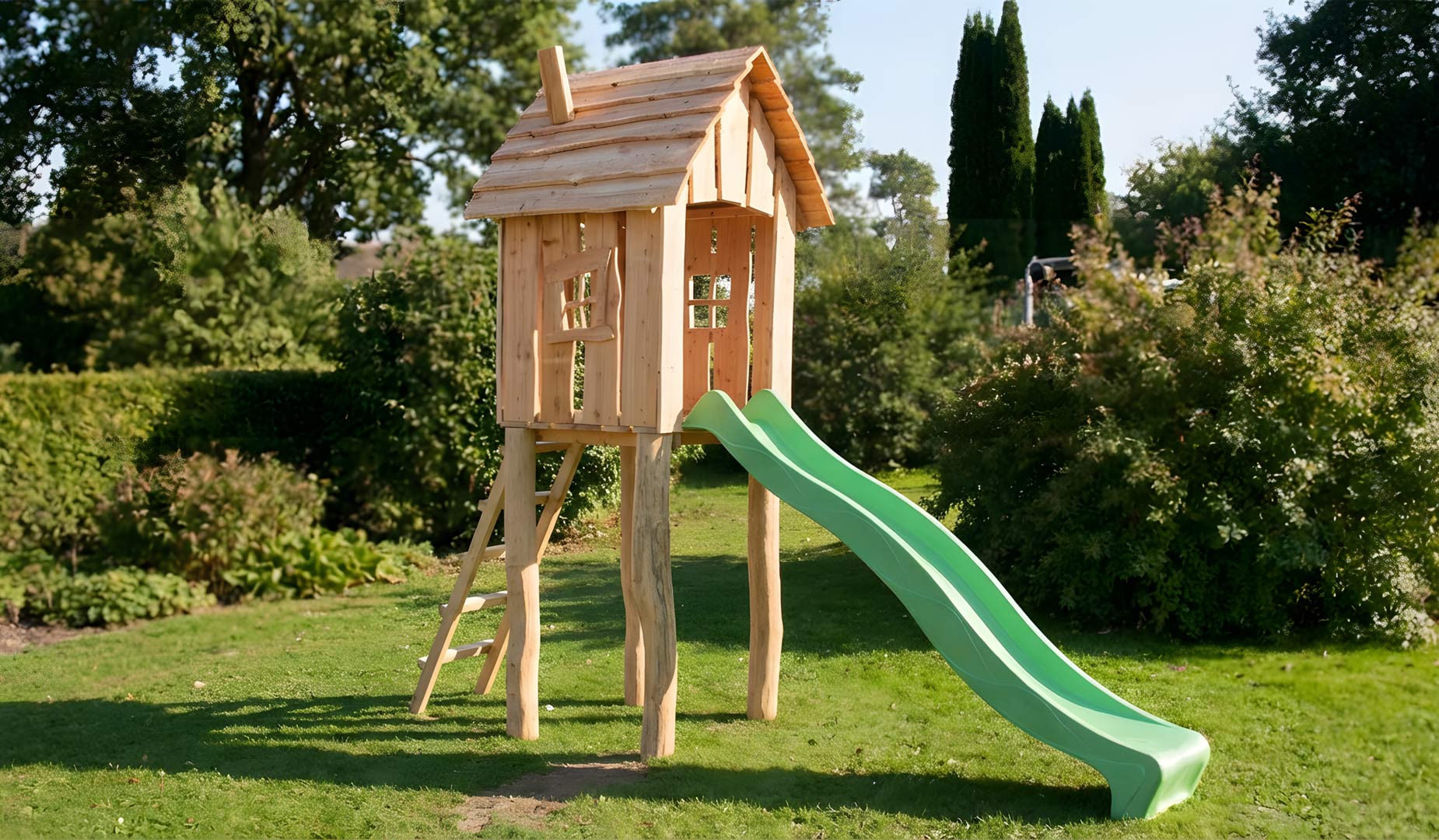 Spielturm Robinie Oskar