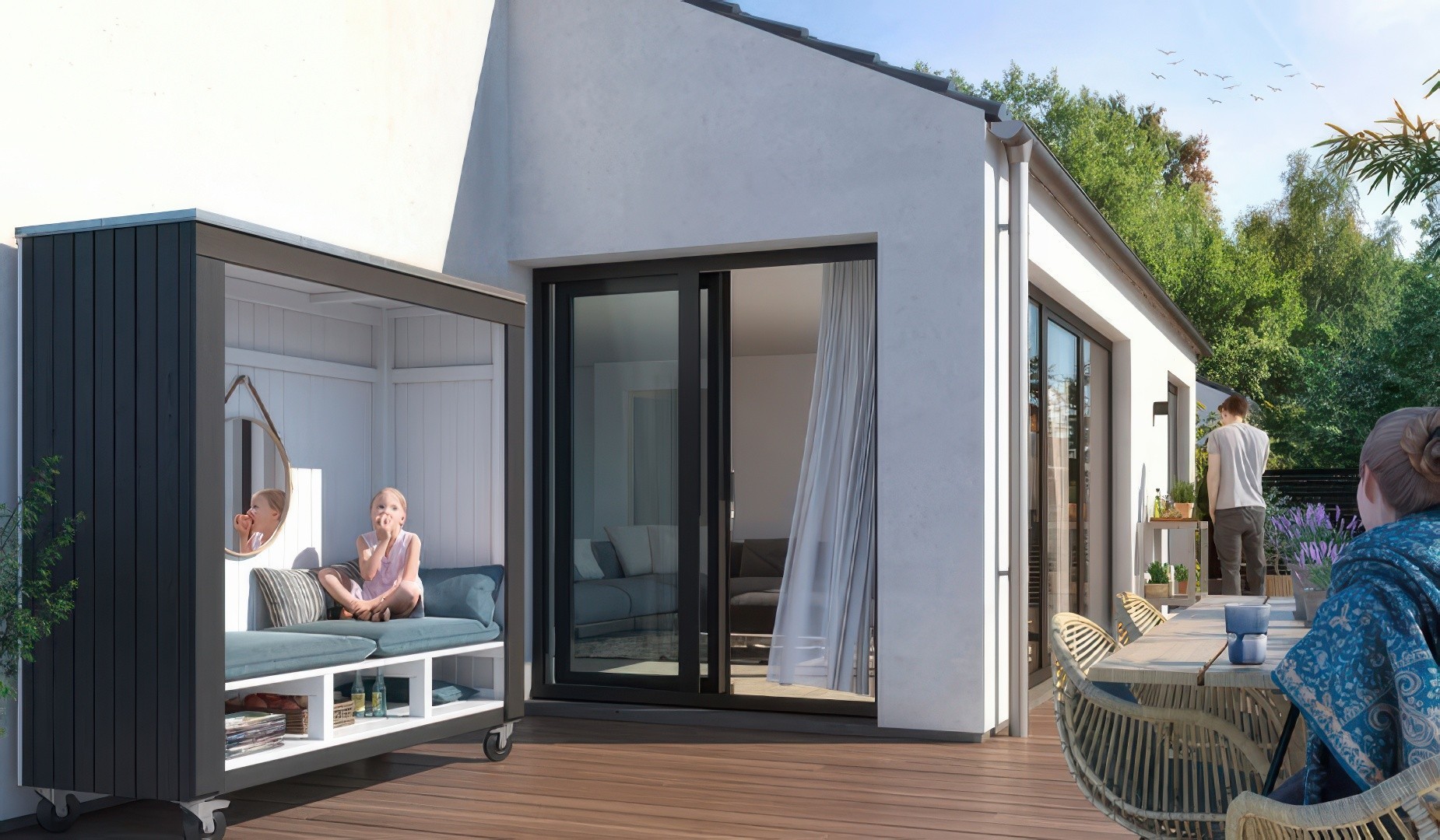 Terrassenlounge Hyggekrog