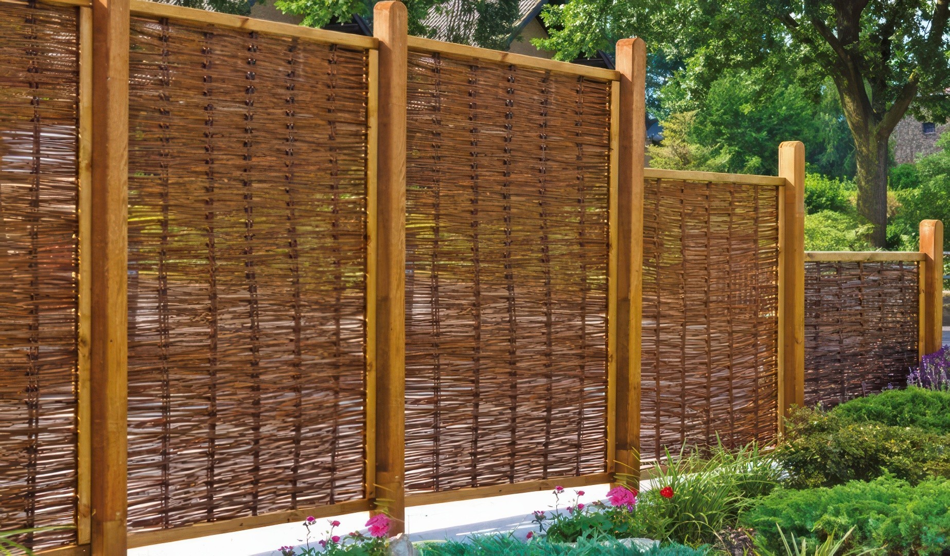 Weidenzäune Premium