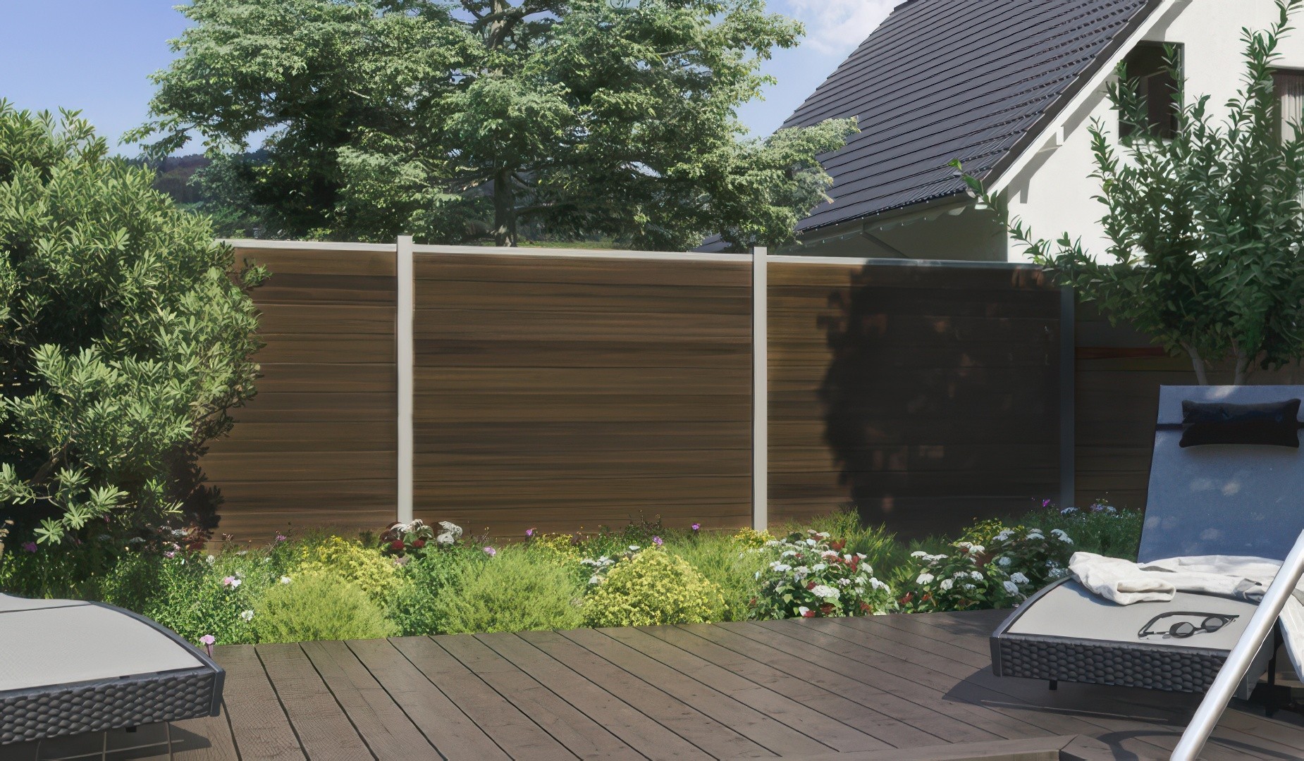 WPC Sichtschutzblenden Mölln